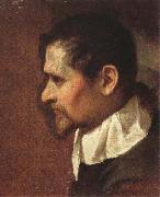 Annibale Carracci Self-Portrait painting